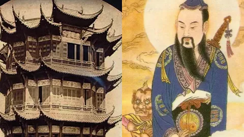 武汉黄鹤楼仙人传说